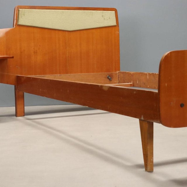 Vintage Single Bed in Teak, 1960s For Sale - Image 10 of 13