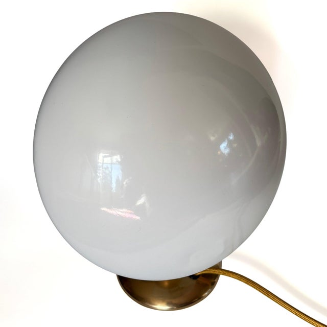Modernist Model 31032 Table Lamp by Erik Tidstrand for Nordiska Kompaniet, Sweden, 1940s For Sale - Image 9 of 14
