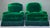 Vintage Emerald Velvet Lounge Chairs - A Pair For Sale In West Palm - Image 6 of 12