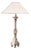 19th Century French Wooden Table Lamp For Sale