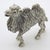 Italian Vintage Italian Handmade Genuine Silver Camel Detailed Figurine Miniature Sculpture For Sale - Image 3 of 10