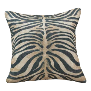 Zebra Printed Throw Pillow Cover