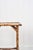 English 19th Century Rectangular Bamboo Side Table With Lacquered Top and Stretcher Base For Sale - Image 3 of 5