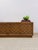 Drexel Collage MCM Low Console Lattice Door Faces Vintage Credenza Finished Back For Sale - Image 9 of 16