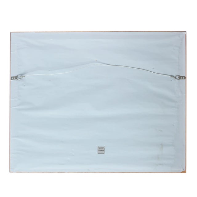 White Framed Southwestern Pastel on Paper For Sale - Image 8 of 8