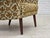 Danish Highback Armchair in Brown/Beige Furniture Fabric and Teak Wood, 1970s For Sale - Image 15 of 17