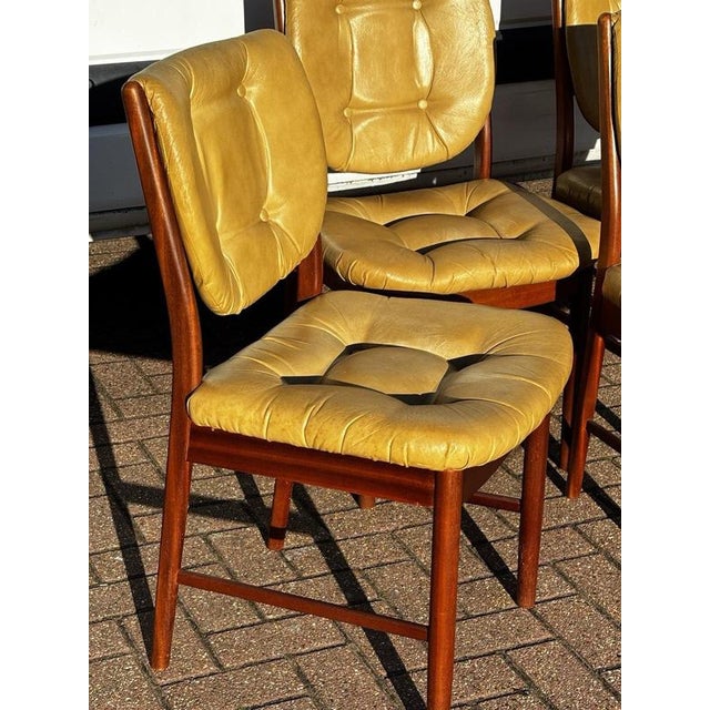 Mid-Century Mordern Dining Chairs, Set of 4 For Sale - Image 4 of 12