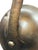 1900 - 1909 Hammered Exposed Bulb Arts and Crafts Wall Sconce in Patinated Bronze For Sale - Image 5 of 9