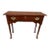 Mid 20th Century Statton Furniture Queen Anna Style Solid Cherry Console Table For Sale