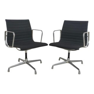 Set of EA108 Aluminium Chairs attributed to Charles and Ray Eames for ICF, 1960s For Sale