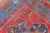 Vintage Caucasian Kazak Rug With Twin Medallions and Blue Border 3'9 X 6'1 For Sale - Image 12 of 12