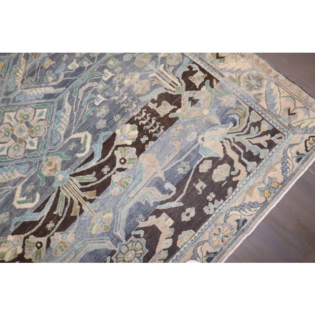 Zabihi Collection Northwest Persian Square Room Size Rug For Sale In New York - Image 6 of 9