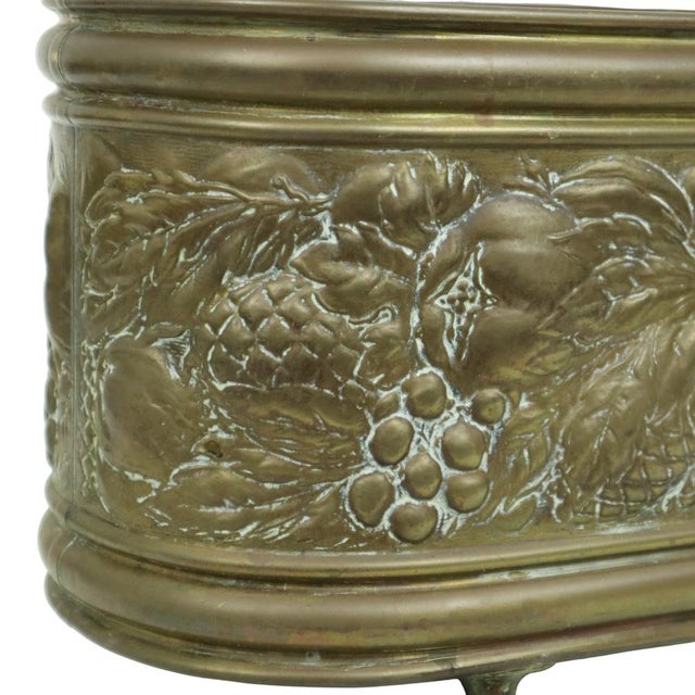French Antique Copper Flower Pot Jardinière, 19th Century For Sale - Image 17 of 18