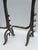 Antique Hand Forged Iron Dragon Gothic Andirons, 1700s, Set of 2 For Sale - Image 7 of 14