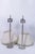 Age: Approx: 30 Years Old Details: High Quality Construction Nice Quality Vintage Lamps Twisted Glass Stems Un-Marked As...