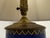 Blue Late 20th Century Chinese Cloisonné Style Phoenix and Peony Table Lamp For Sale - Image 8 of 14