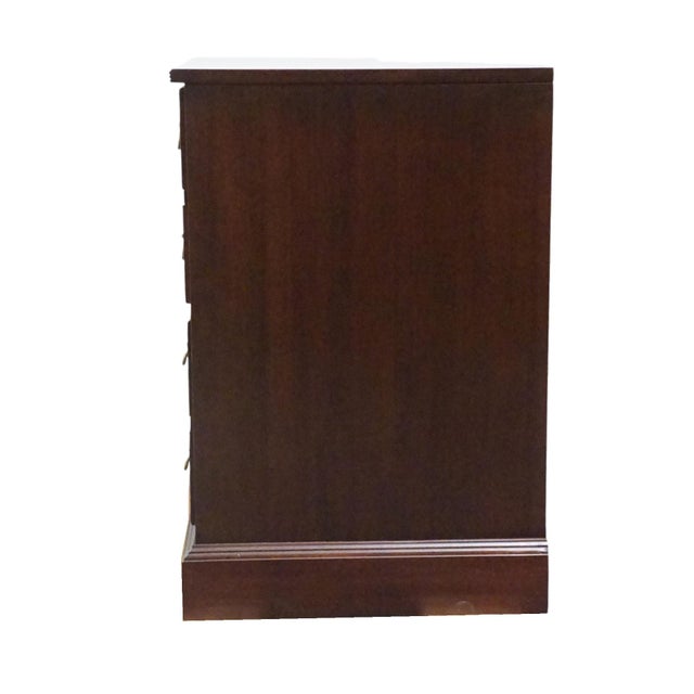 Mount Airy Sold Mahogany Traditional Style 31" File Cabinet For Sale - Image 10 of 14