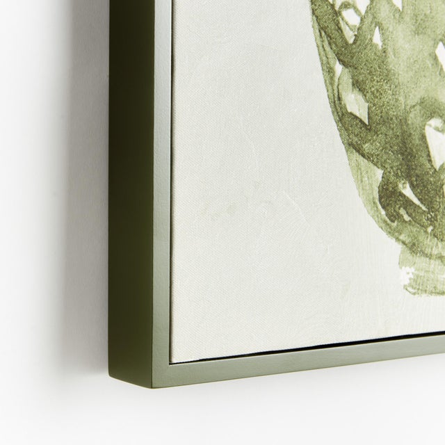 These contemporary soft green chinoiserieinspired prints make a dramatic pair. Finished with simple verdant frames, this...