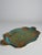 Blue Florentine Neo-Rococo Gilt and Turquoise Tray with Harlequin Pattern, Italy, 1950s For Sale - Image 8 of 18