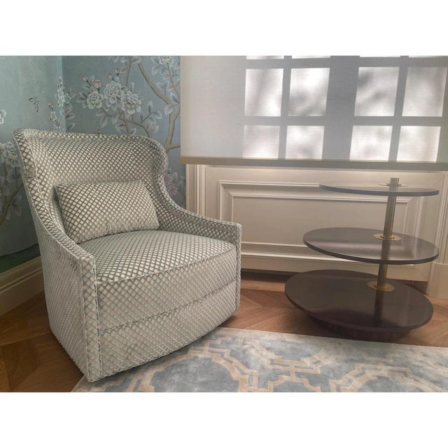 Early 21st Century Tuileries Swivel Chair by Jacques Garcia for Baker Furniture For Sale - Image 5 of 7