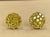 Traditional 2 Carat Yellow Diamond Floral Cluster Flower Stud Earrings 14 Karat White Gold For Sale - Image 3 of 18