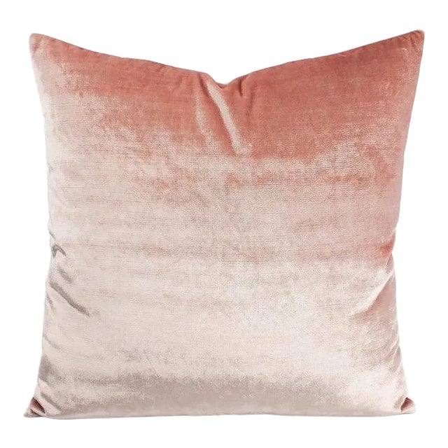 Trend Fabrics Cherry Blossom Shiny Velvet Pillow Cover For Sale