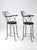 Antique a.h. Andrews Wire Ice Cream Parlor Bar Stools For Sale - Image 9 of 16