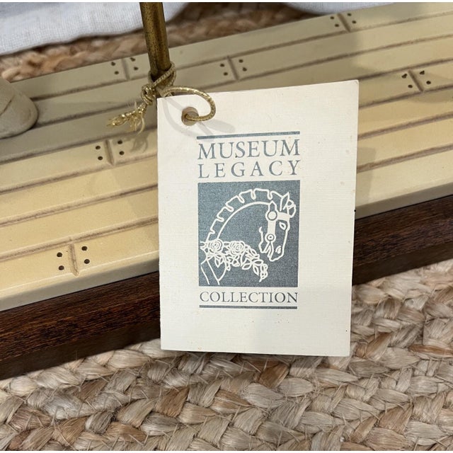 1980s Limited Edition Indianapolis Children's Museum Replica Carousel Horse Statue With Coa For Sale - Image 5 of 16