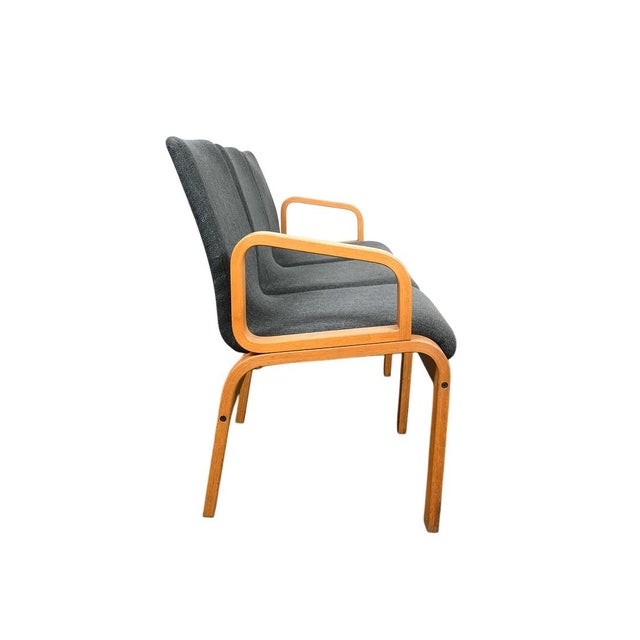 1960s Three Set Mid Century Modern Scandinavian Bentwood Sofa / Bench For Sale - Image 12 of 12