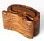 Classic Organic Modern craft made wood box, by noted woodworker Richard Rothbard, circa 1970's. The box features a...