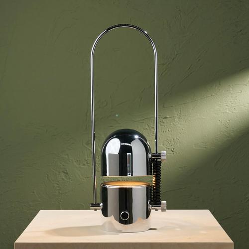 1970s BA-5473 Adjustable Table Lamp in Chrome by Josep Maria Magem for Madom, Spain, 1970s For Sale - Image 5 of 12
