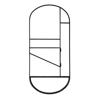 Foldwork Valet in Black Silk Matt by Studio Berg For Sale