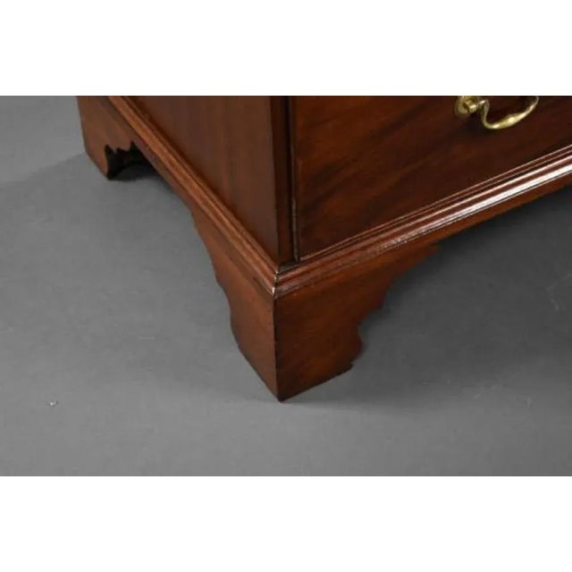 George III Mahogany Chest on Chest, 1800s For Sale - Image 6 of 8