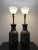 Coffee 1960s Mid-Century Ceramic Table Lamps by Reglor of California - a Pair For Sale - Image 8 of 10