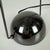 Glossy Black Meridiana Halogen Desk Lamp by Stefano Cevoli for Vermezzo, Italy, 1980s For Sale - Image 6 of 8