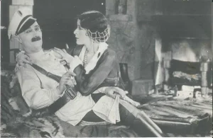 Photo of Ben Turpin and Thelma Hill, probably from ''A Prodigal Bridegroom'' 1926 1926