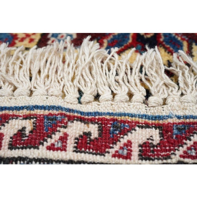 1970s Vintage Ardebil Rug 7'3'' x 11'0'' For Sale - Image 9 of 12