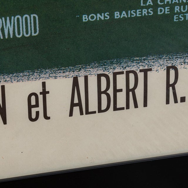 1960s Original French James Bond from Russia with Love Poster, 1964 For Sale - Image 5 of 18