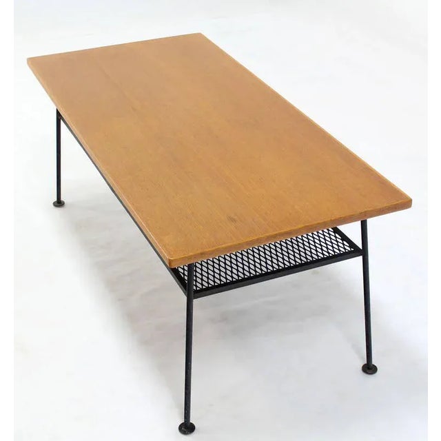 Mid-Century Modern 1960s Mid-Century Modern Mattieu Mategot Coffee Table For Sale - Image 3 of 9
