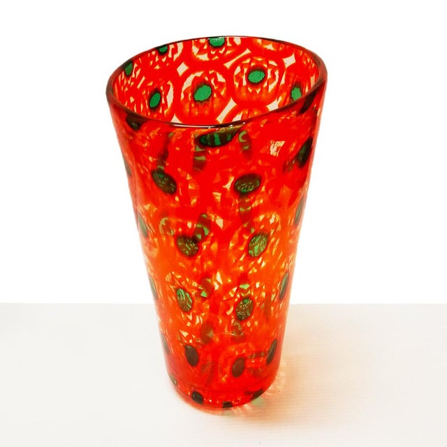 Transparent Glass Vase by 17 Patterns for Ercole Barovier, 1960s For Sale - Image 4 of 12