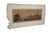 Late 19th century black and white etching by John Hill Millspaugh. Panoramic country landscape with rolling fields, a...