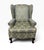 Antique Chippendale Mahogany Ball & Claw Upholstered Arm Chairs - Set of 2 For Sale - Image 4 of 7