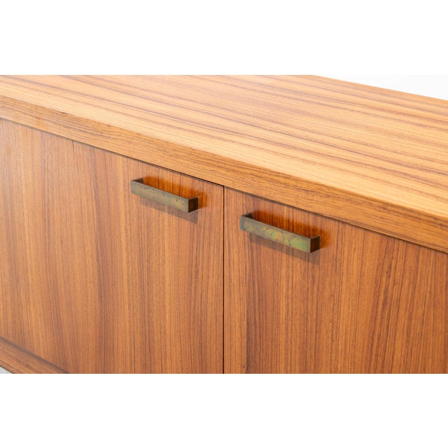 Brown Vintage Nordic Sideboard, 1960s For Sale - Image 8 of 11