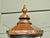 Metal Large Copper Wall Hanging Lantern, 1960 For Sale - Image 7 of 8