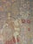 Vintage Medieval Revival Figural Woven Tapestry in Ornate Gilt Frame For Sale - Image 9 of 13