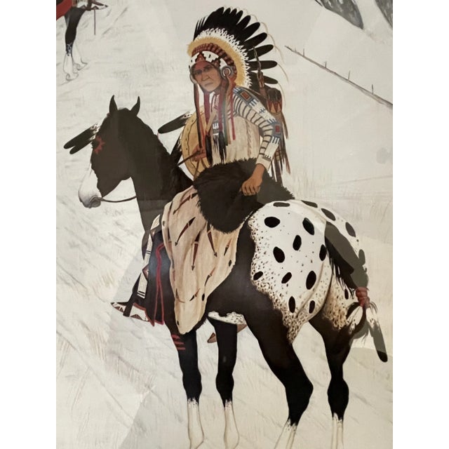 Limited Edition Signed and Numbered Print by Native American Artist Paladine Roye For Sale - Image 4 of 10