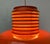 Mid-Century Modern Mid-Century Modern German Space Age Orange Pendant Lamp, 1960s For Sale - Image 3 of 18