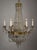 Large Italian Beaded Crystal Basket Chandelier, 1920s For Sale - Image 4 of 17