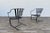 Pair of Vintage Mid-Century Modern Wrought Iron Patio Bouncer Lounge Chairs | Russell Woodard Style For Sale - Image 12 of 18