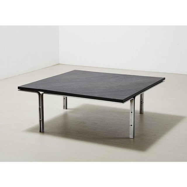 Slate Coffee Table attributed to Horst Bruning for Kill International, Germany, 1960s For Sale - Image 10 of 10